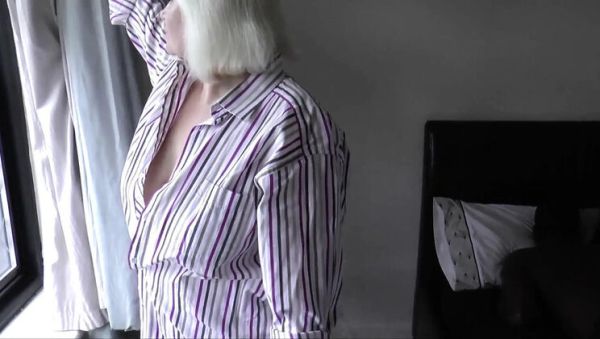 Horny Granny Lacey Starr Takes Thick Black Cock - Big Tits Blowjob & Cumshot - xxxfiles.com on freevids.org