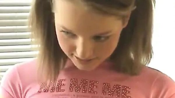 Britney Braces Amateur Solo - Skinny Teen Strips Lingerie and Plays with Banana Cream - xxxfiles.com on freevids.org