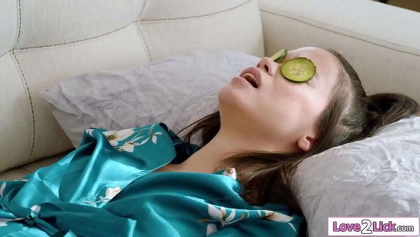 Lesbian Cheating Sex: Alison Rey & Angelina Moon in Hot 69 Pussy Licking - porntry.com on freevids.org