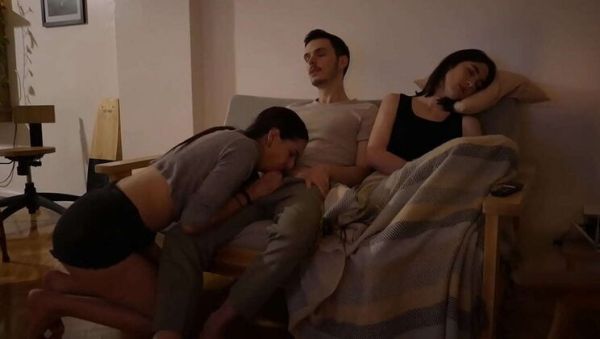 Amateur Wife Catches Husband Cheating With Best Friend - Threesome Sex with Sara Sky - xxxfiles.com on freevids.org