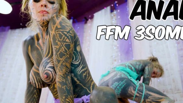 Heavily Tattooed Teens Fuck Hard: ATM, Gapes & Facial with Eric - xxxfiles.com - Britain on freevids.org