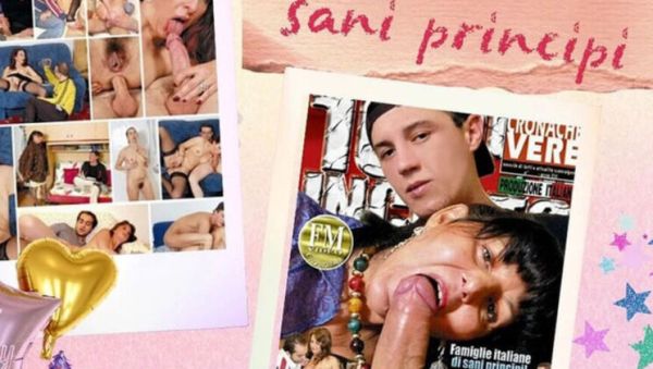 Italian Family Vintage Anal: Veronica Rossi Takes Big Natural Tits Doggy Style with Cum in Mouth - veryfreeporn.com - Italy on freevids.org