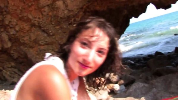 Beach Surprise: Two Hot Teens Blow Tourist For Cumshot on Spanish Shore - xxxfiles.com - France - Spain on freevids.org