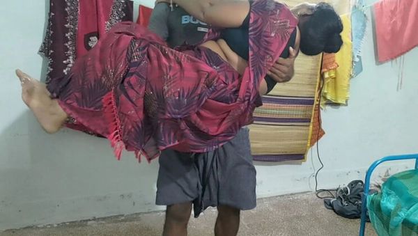 Desi Stepmom in Law Hugging and Fucking in Real Homemade 4k - Big Tits Aunty Gets Creampie - veryfreeporn.com - India on freevids.org