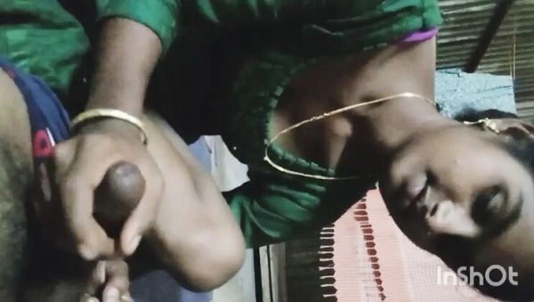 Desi Village Handjob Cumshot - Stepbrother's Penis Close-Up Sex Video - porntry.com - India on freevids.org