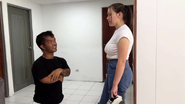 Midget Fucks Latina Stepsister Hard - Big Natural Tits Teen Blowjob & 4K Sex - xxxfiles.com - Usa - Spain on freevids.org