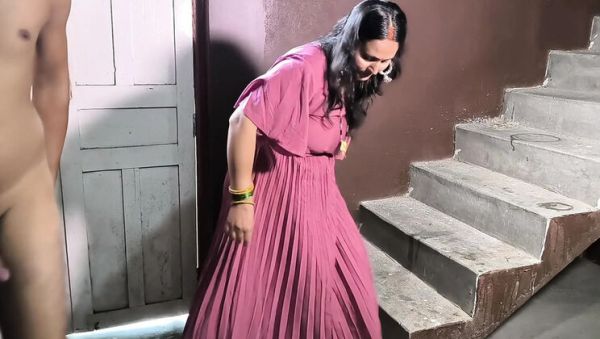 Desi Stepmom Puja Fucks Stepson Doggy Style - Horny MILF Blowjob & Taboo Sex - veryfreeporn.com on freevids.org