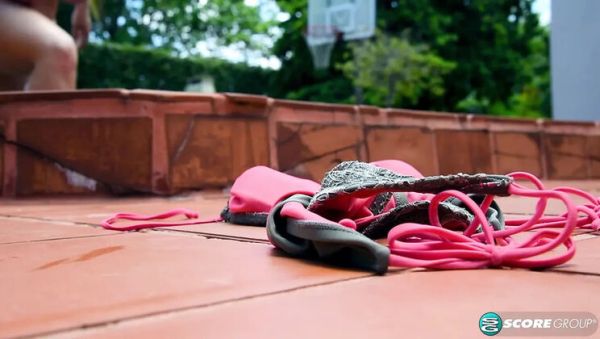 Big Tits Blonde Renee Ross Poolside Solo Masturbation Hottest Newcomer - porntry.com - Britain on freevids.org