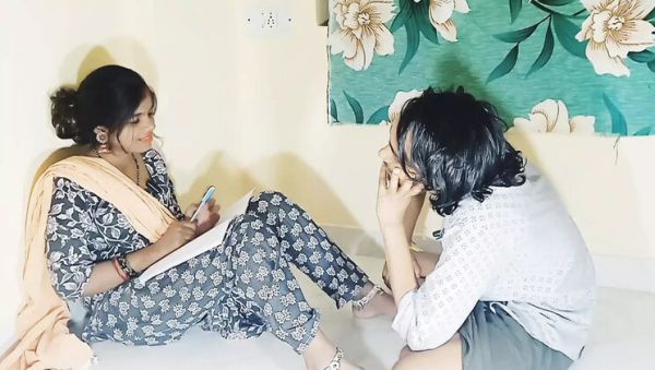 Indian Teacher Vija Full Sex Video with Student - Desi Aunty Homemade XXX Chatting - porntry.com - India on freevids.org