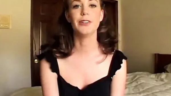 Cute Teen Brunette Slut Swallows Hard Cock - Blowjob POV Cum in Mouth - porntry.com - Britain on freevids.org