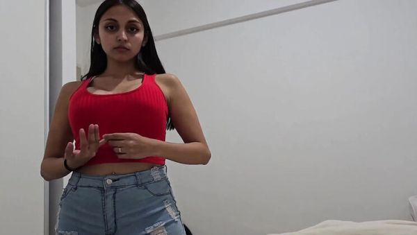 Busty Stepsister Deep Throat Blowjob & Creampie - Big Cock POV Fuck - veryfreeporn.com - Spain - Argentina on freevids.org