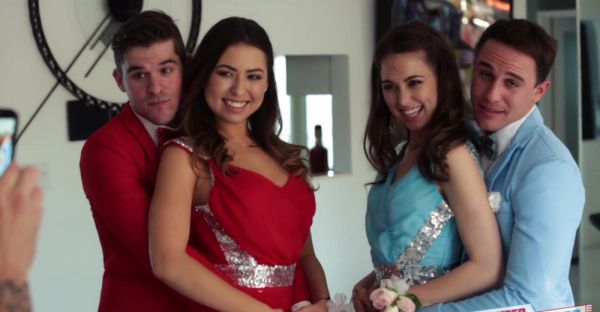 Skinny Riley and Melissa pleasure each other in a wild foursome - alphaporno.com on freevids.org