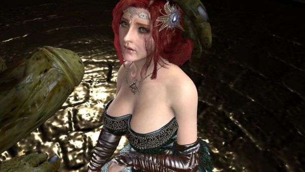 Triss Merigold Hentai - Giant Orc BBC Breeding & Creampie - xxxfiles.com - India on freevids.org