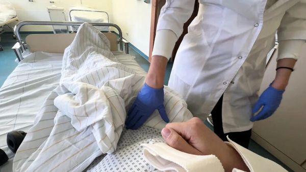 Eva Keks The Naughty Nurse Gives Special POV Blowjob in Shower - Russian MILF Deepthroat & Cum in Mouth - xxxfiles.com - Russia - Latvia on freevids.org