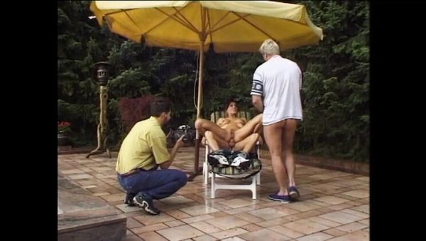 Fantastic Busty MILF Takes Two Big Cocks - Anal & Cum in Mouth Threesome - veryfreeporn.com - Germany on freevids.org