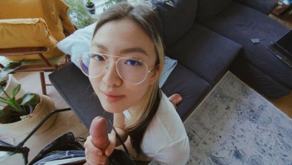 Mila Koi gets a huge creampie riding cock - amateur Asian teen sex - porntry.com - Britain - Canada on freevids.org