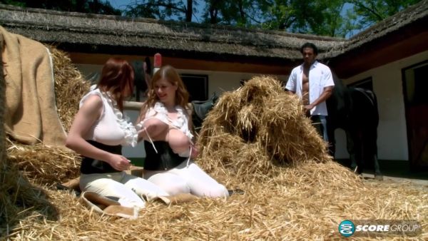 Eric Swiss, Christy Marks And Terry Nova - 4-way Fuck In A Barn - upornia.com - Switzerland on freevids.org