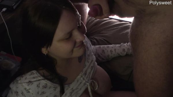 Polly Sweet Blurred Boundaries: Slobbery Blowjob Leads to Rimming & Bukkake - veryfreeporn.com - Russia on freevids.org