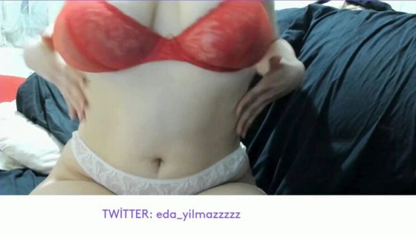 Turkish MILF Dirty Talk & Pussy Fingering with Big Natural Tits and Cumshot - porntry.com - Turkey on freevids.org