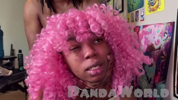 BBC Foursome with Busty Ebony Anal Slut and Pale White Girl - Deep Throat & Squirt - veryfreeporn.com on freevids.org