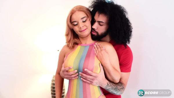 Busty Latina Teen 18+ Gets Her Hairy Pussy Fucked Deep And Hard With Crystal Chase And James Angel - upornia.com on freevids.org