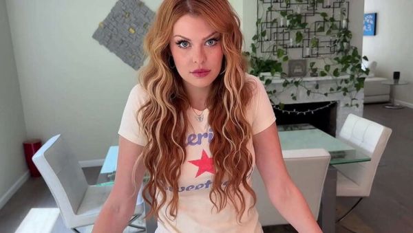 Horny Redhead Babysitter Fucks You POV - Big Natural Tits & Cum in Mouth - Elly Clutch - veryfreeporn.com on freevids.org