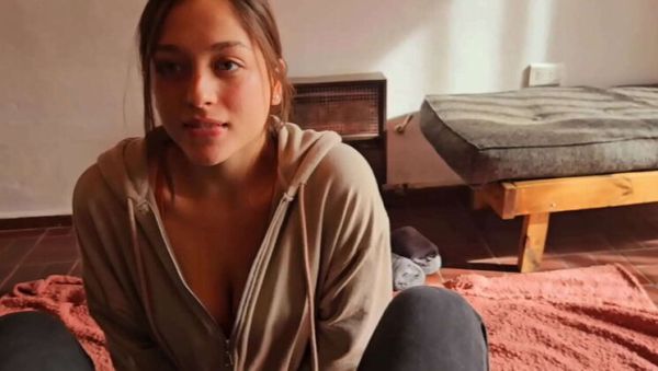 Step Sister Blowjob - Big Tit Latina Teen Gets Facial Cumshot - porntry.com on freevids.org