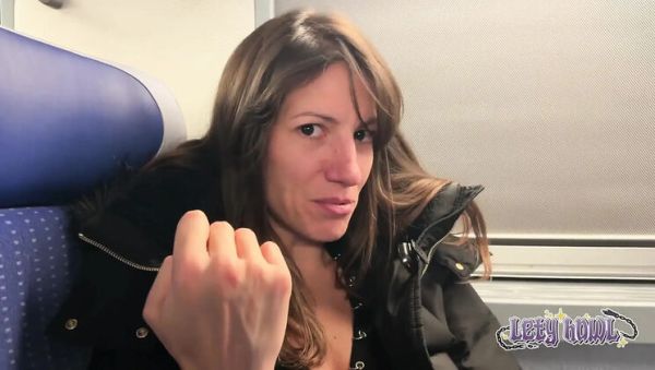 Lety Howl Paris Threesome: Amateur MILF Brunette Gets Double Blowjob & Facial - xxxfiles.com - France on freevids.org