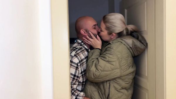 Blonde MILF Neighbor Tries Redneck John's Big Dick - Homemade Blowjob & Missionary Fuck - veryfreeporn.com on freevids.org