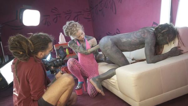 Behind The Scenes Anal Fucking With Tattooed German Amateurs Anuskatzz & Lily Lu - porntry.com - Germany on freevids.org