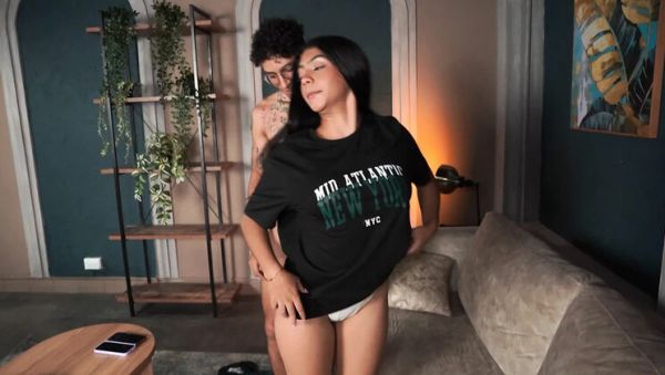 Skinny Stepsister Surprised By Stepbrother's Cock - Petite Teen Wants More - porntry.com - Spain - Colombia on freevids.org