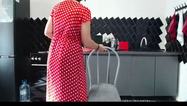 Angela Lady POV Doggy Style - Hairy Pussy Brunette Moans Loud As She Opens Her Asshole On Chair - veryfreeporn.com - Russia on freevids.org