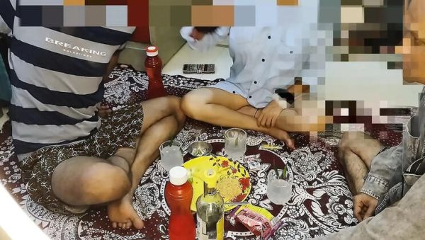 Desi Bhabhi Drinks Alcohol and Enjoys Wild Sex with Friends - Big Ass Indian MILF Fingered and Teased - veryfreeporn.com - India on freevids.org