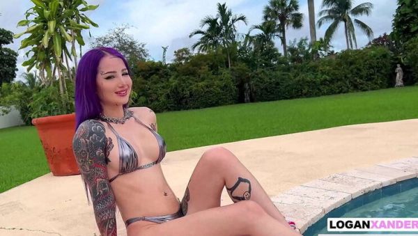 Tatted Stepsister Valerica Steele Squirts Hard for Stepbrother's Big Cock - Rough POV Sex - veryfreeporn.com on freevids.org