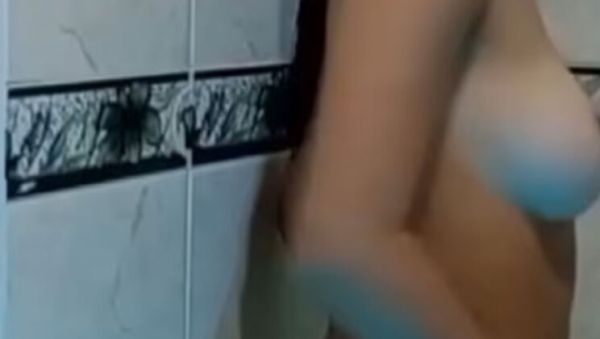 Stepmom's Bathroom Sex - Big Booty Amateur Babe with Natural Tits Fucked Hard - porntry.com on freevids.org