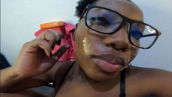 Jhodez1 Blowjob - Sloppy Deep Throat & Big Facial Cumshot on Big Boobs - Ebony Slut - porntry.com on freevids.org
