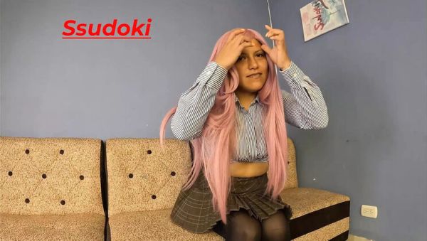 My Neighbor Cosplays My Favorite Character - Pink Hair Peruvian MILF with Big Ass Gets Creampie Fuck - xxxfiles.com - Peru on freevids.org