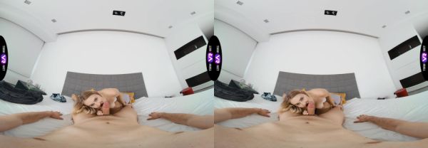 Czech teen Kristy Waterfall rides cock in vr - alphaporno.com - Czech Republic on freevids.org