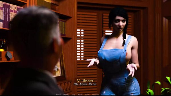 Anna Hard Exam 2: Big Tit MILF in Uniform Try On Fuck - 3D Hentai Cartoon Sex - porntry.com - Britain - South Africa on freevids.org