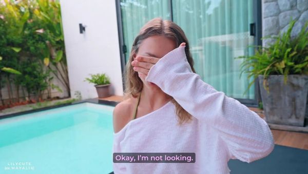 Big Tits Stepsis LilyCute Gets Fucked Hard in Outdoor Truth or Dare POV - veryfreeporn.com - Russia on freevids.org