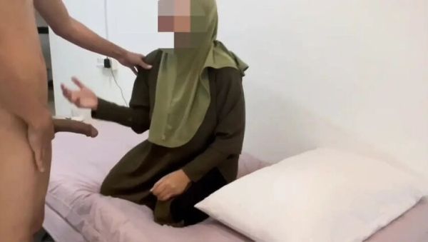 Cheating Wife Fucked by Co-Workers - Amateur Indonesian Hijab Milf Doggy Style & Blowjob - porntry.com - Malaysia - Indonesia on freevids.org