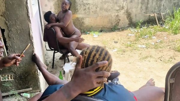 Friends Orgy Party - Amateur Gangbang with Big Ass Ebony Blowjob - veryfreeporn.com on freevids.org