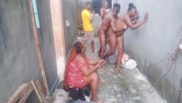 Behind The Scenes: Mature African MILF with Huge Ass Takes BBC Doggystyle - xxxfiles.com on freevids.org