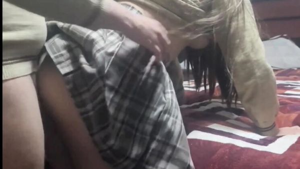 Astrid Cute Homemade Creampie - Sneaky Sex with Friend's Girlfriend in School Uniform - Don't Tell Him Part 2 - porntry.com - Mexico - Spain - India on freevids.org