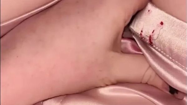Pepper's Big Tits Desperate Pee in Bed - Squirting Orgasm & Wetting Herself - porntry.com - Britain on freevids.org