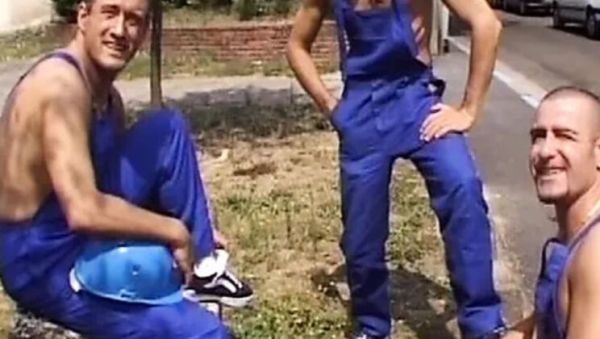 Petite French Redhead Double Penetration Threesome - Hardcore DP Fuck - veryfreeporn.com - France on freevids.org