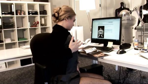 Blonde office secretary Alisha Laine fucks hard on desk - deep throat & cum in mouth - porntry.com on freevids.org