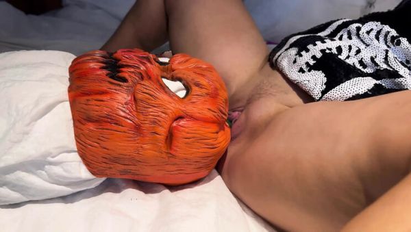 Hot Blonde Nesty Fucks a Living Pumpkin - Blowjob & Creampie Sex in 4K - xxxfiles.com - Britain - Hungary on freevids.org