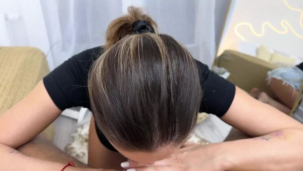 Wet Deepthroat Blowjob with MILF Mary Frost - POV Face Fuck & Cum Swallow - porntry.com on freevids.org