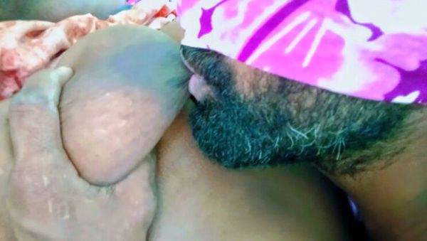 Desi Tamil Wife Big Boobs Squeezed - Husband Drinks Milk From Her Big Nipples - veryfreeporn.com - India on freevids.org